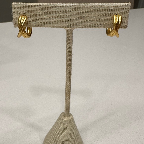 Madewell Chunky Mini Hoop Earrings - Picture 1 of 4